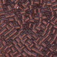 Miyuki Squares 4mm 2645 Amethyst/Antique Rose Color Lined Qty:10g