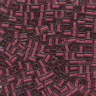 Miyuki Squares 4mm 2649 Amethyst/Rose Color Lined Qty:10g