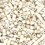 Miyuki Squares 4mm 0421 Cream Ceylon Qty:10g
