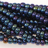 Czech Seedbeads 6/0 Blue Iris Qty:Approx. 77g