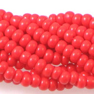Czech Seedbeads 6/0 Light Red Opaque Qty:Approx. 72g