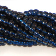 Czech Seedbeads 6/0 Montana Transparent Qty:67g