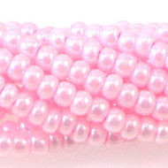 Czech Seedbeads 6/0 Pink Ceylon Qty:Approx. 71g