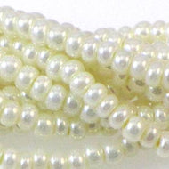 Czech Seedbeads 6/0 Yellow Ceylon Qty:23g