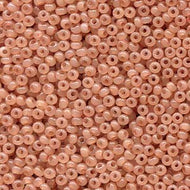 Czech Seedbeads 6/0 Wheat Opal Solgel Qty: 23g Tube