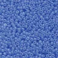 Czech Seedbeads 8/0 Tanzanite Opal Solgel Qty: 24g