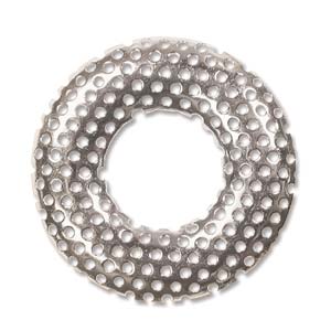 Shower Part Donut 38mm Silver Plate *D* Qty:2