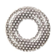 Shower Part Donut 38mm Silver Plate Qty:2 *D*
