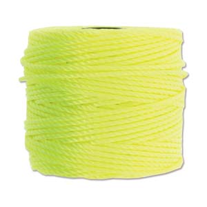 S-Lon Heavy Macramé Cord (Tex 400) Neon Yellow