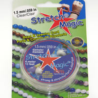 Stretch Magic Clear 1.5mm/.059in Qty:4 meters