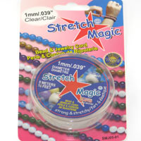 Stretch Magic Clear 1mm/0.39in Qty:5 meters