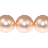 Swarovski #5810 Pearl Rounds 6mm Peach Qty:25