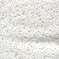 Miyuki Spacer Beads 2.2x1mm 0131 Crystal Qty: 5 grams