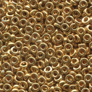 Miyuki Spacer Beads 2.2x1mm 0131 Crystal Qty: 5 grams