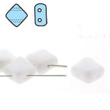 Load image into Gallery viewer, Czech Silky Beads 6mm Chalk White Qty:40 strung
