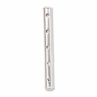 Sterling Silver Tube Spacers-5 holes-.65g Qty:1