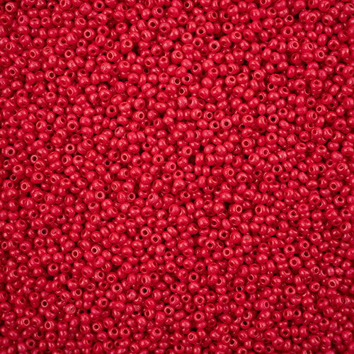 Czech Seedbeads 11/0 Terra Intensive Red