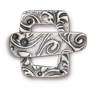 Antique Silver Toggle Jardin by Tierracast Qty:1