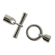 Black Oxide Glue-In Toggle 6.2mmID Qty:1