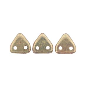 Czech Triangles 6mm Bronze Olivine Qty:10g