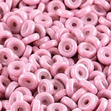 Load image into Gallery viewer, Czech Wheel Beads 6mm Chalk Lila Luster  Qty:10g
