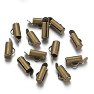 Slide End Tube 30mm Antique Bronze Finish Qty:2