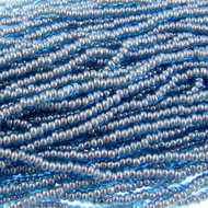 Czech Seedbeads 11/0 Aqua Topaz Lined