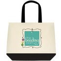 1 Two Tone Tote Bag 15x18in