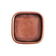 Button Shank Bezel Large Square Antique Copper Qty:1