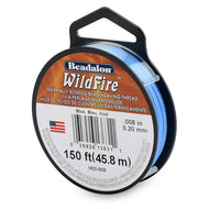 Wildfire Bead Thread .008in Blue Qty:50 Yds