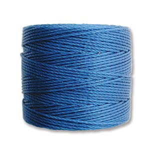 S-Lon Bead Cord Blue Qty:77yd Spool