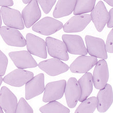 Load image into Gallery viewer, Czech GemDuos 8x5mm Bondeli Matte Purple Qty: 10 grams
