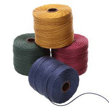 Load image into Gallery viewer, S-Lon Bead Cord Tex 210 &#39;Dark Mix&#39; Qty: Pack of 4x77yd spools
