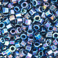 Miyuki Hex Cut Delicas 11/0 0005 (DBC) Medium Blue Iris Qty:5g Tube