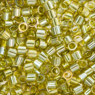 Miyuki DBS0124 Chartreuse Transparent Luster Qty:1g