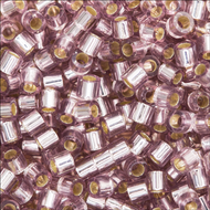 Miyuki DBS0146 Smokey Amethyst Transparent Silver Lined Qty:1g