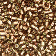 Miyuki DBS0150 Brown Silver Lined Qty:1g