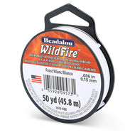 Wildfire Bead Thread .006in Clear Frost Qty:50 Yds