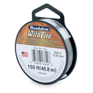 Wildfire Bead Thread .008in Grey Qty:50 Yds