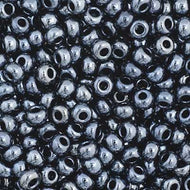 Czech Seedbeads 11/0 Gunmetal