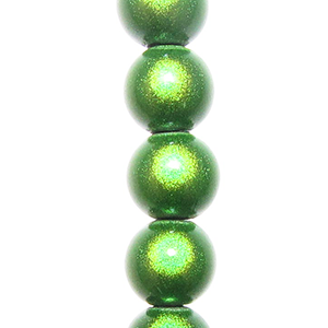 Miracle Beads Rounds 4mm Green *D* Qty:60