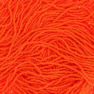 Czech Charlottes 13/0 Orange Opaque Qty:approx. 12g
