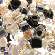 Miyuki Triangles 5/0 Pebblestone Mix *D* Qty:10g