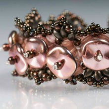 Load image into Gallery viewer, Czech Ripple Beads by Preciosa 12mm Silk Matte Melon Qty:18
