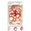 Preciosa Glass Beads Mix Light Rose Qty: 60g