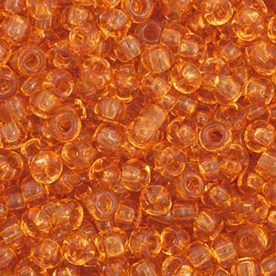 Czech Seedbeads 11/0 Topaz Transparent