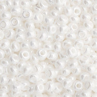 Czech Seedbeads 11/0 White Opaque Luster