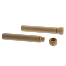 Load image into Gallery viewer, 2 Wooden Needle Cases 3.5x0.5 inch

