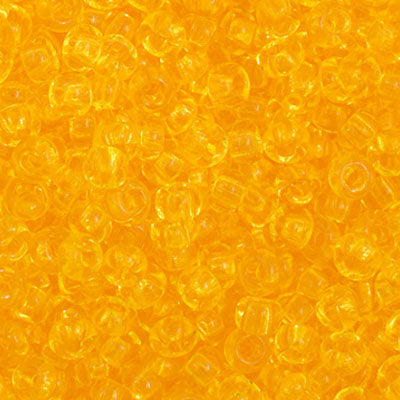 Czech Seedbeads 11/0 Yellow Transparent